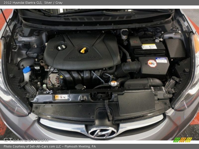 Silver / Gray 2012 Hyundai Elantra GLS