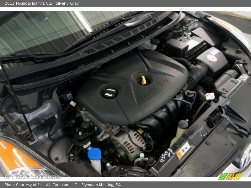 Silver / Gray 2012 Hyundai Elantra GLS