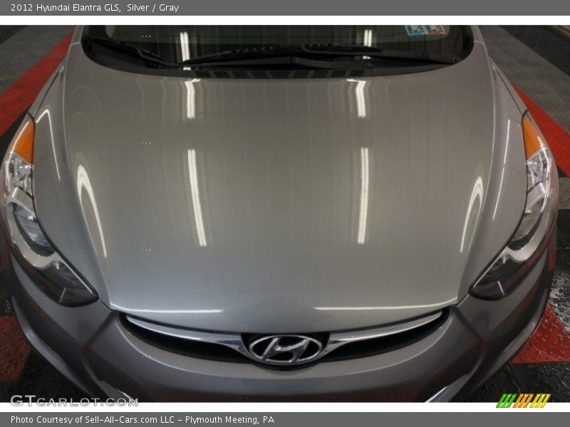 Silver / Gray 2012 Hyundai Elantra GLS