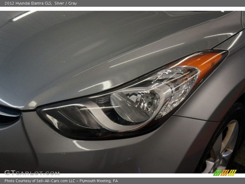 Silver / Gray 2012 Hyundai Elantra GLS