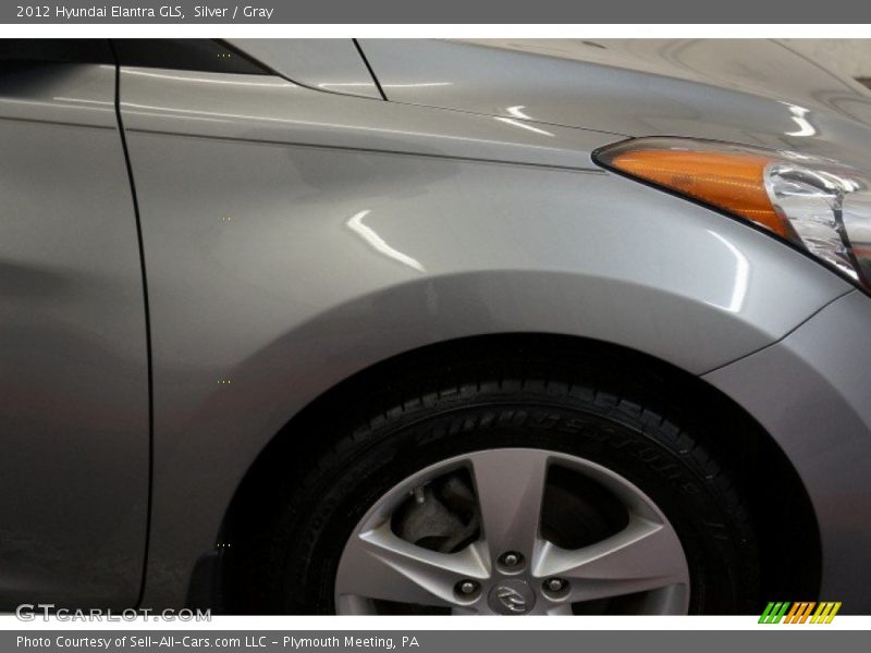 Silver / Gray 2012 Hyundai Elantra GLS