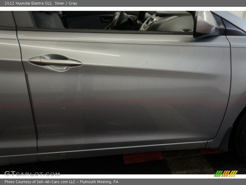 Silver / Gray 2012 Hyundai Elantra GLS