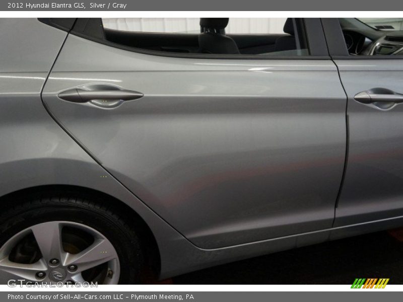 Silver / Gray 2012 Hyundai Elantra GLS