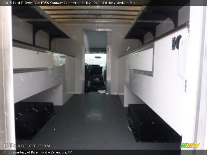 Oxford White / Medium Flint 2015 Ford E-Series Van E350 Cutaway Commercial Utility