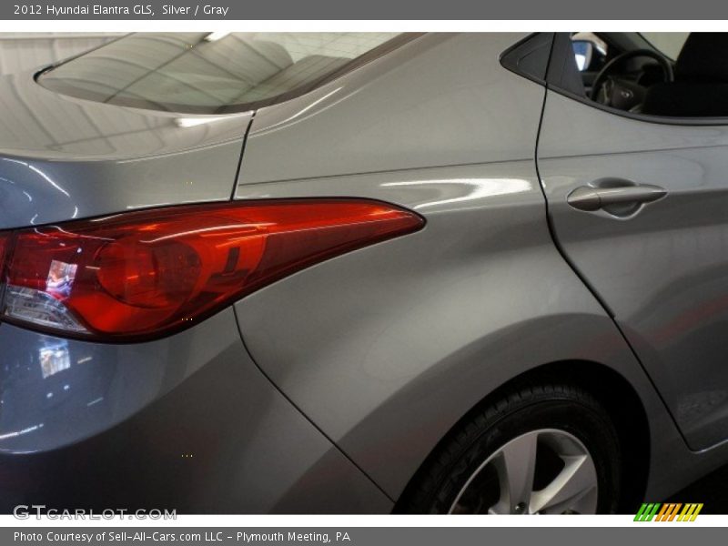 Silver / Gray 2012 Hyundai Elantra GLS