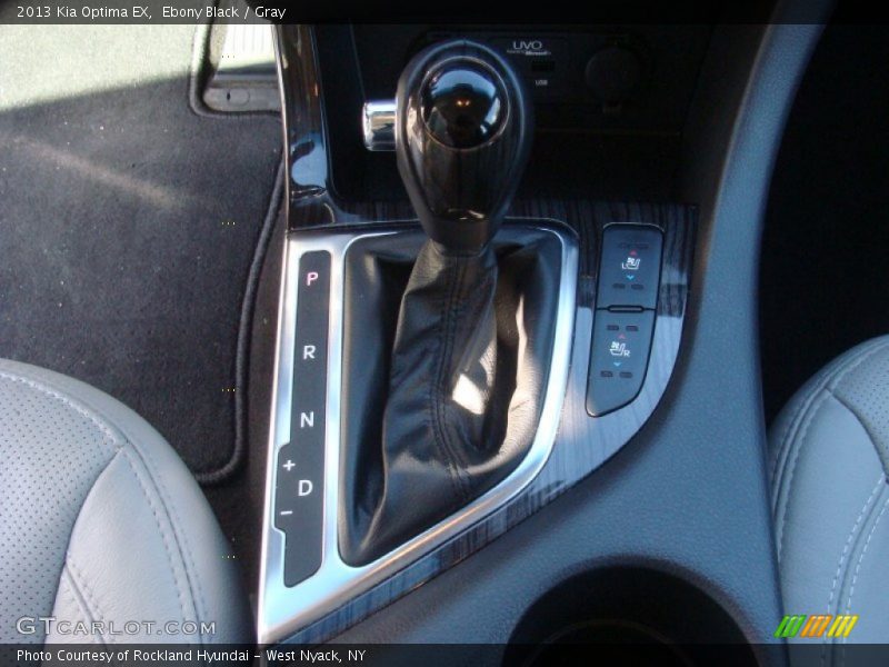 Ebony Black / Gray 2013 Kia Optima EX