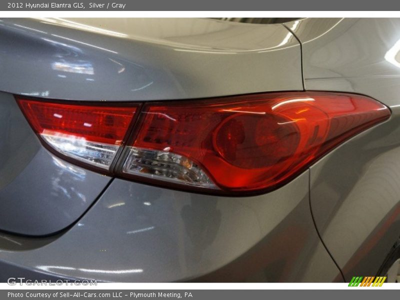 Silver / Gray 2012 Hyundai Elantra GLS
