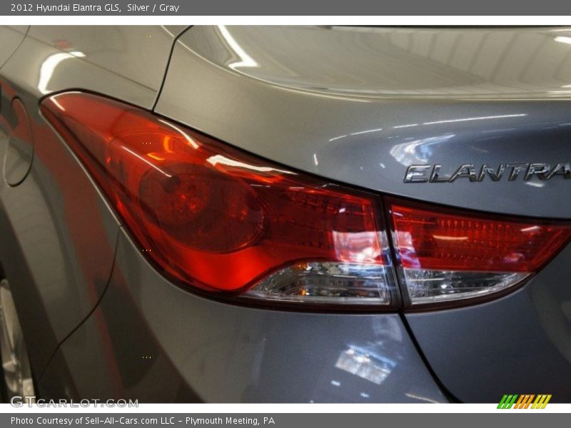 Silver / Gray 2012 Hyundai Elantra GLS