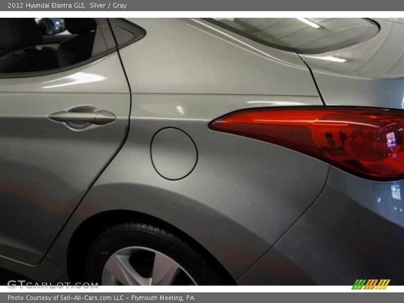 Silver / Gray 2012 Hyundai Elantra GLS