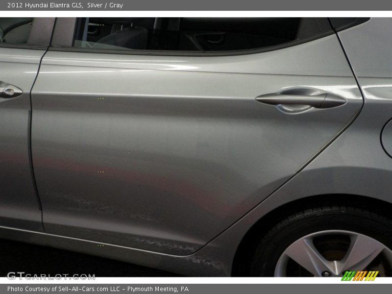 Silver / Gray 2012 Hyundai Elantra GLS