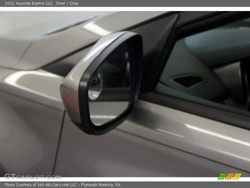 Silver / Gray 2012 Hyundai Elantra GLS