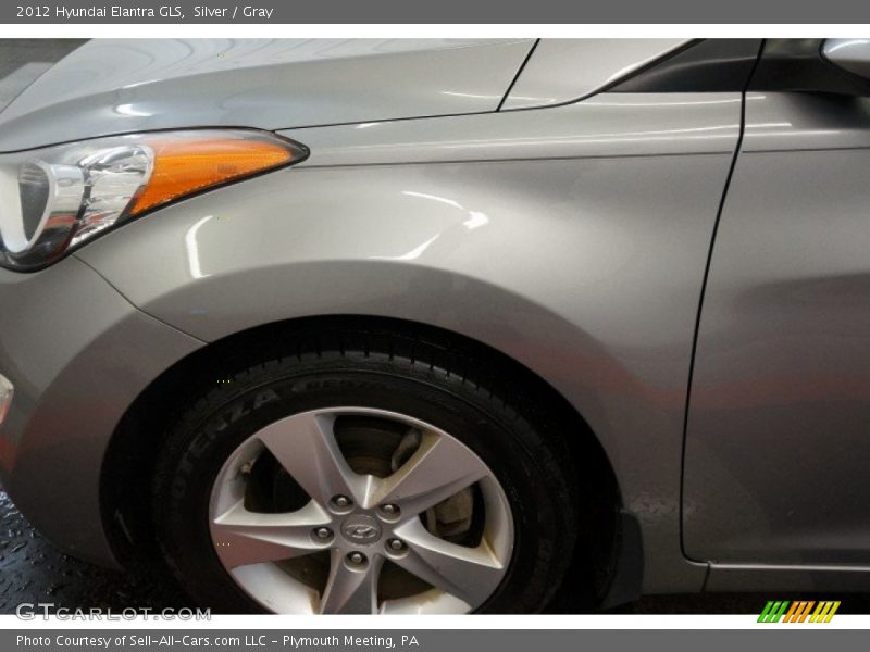 Silver / Gray 2012 Hyundai Elantra GLS