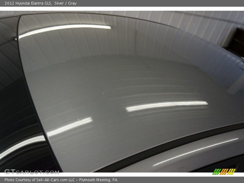 Silver / Gray 2012 Hyundai Elantra GLS