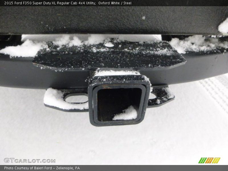 Oxford White / Steel 2015 Ford F350 Super Duty XL Regular Cab 4x4 Utility