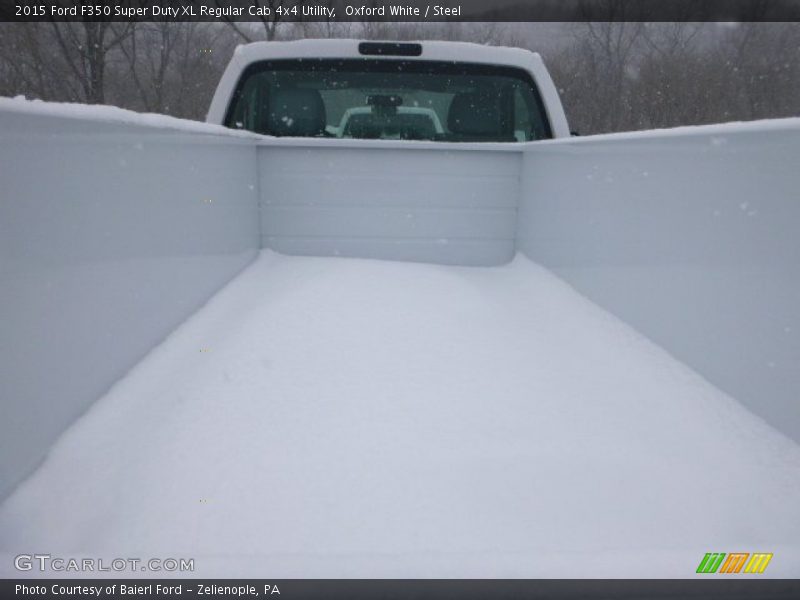 Oxford White / Steel 2015 Ford F350 Super Duty XL Regular Cab 4x4 Utility