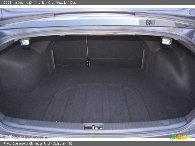 Midnight Gray Metallic / Gray 2008 Kia Optima LX