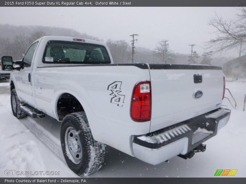 Oxford White / Steel 2015 Ford F350 Super Duty XL Regular Cab 4x4