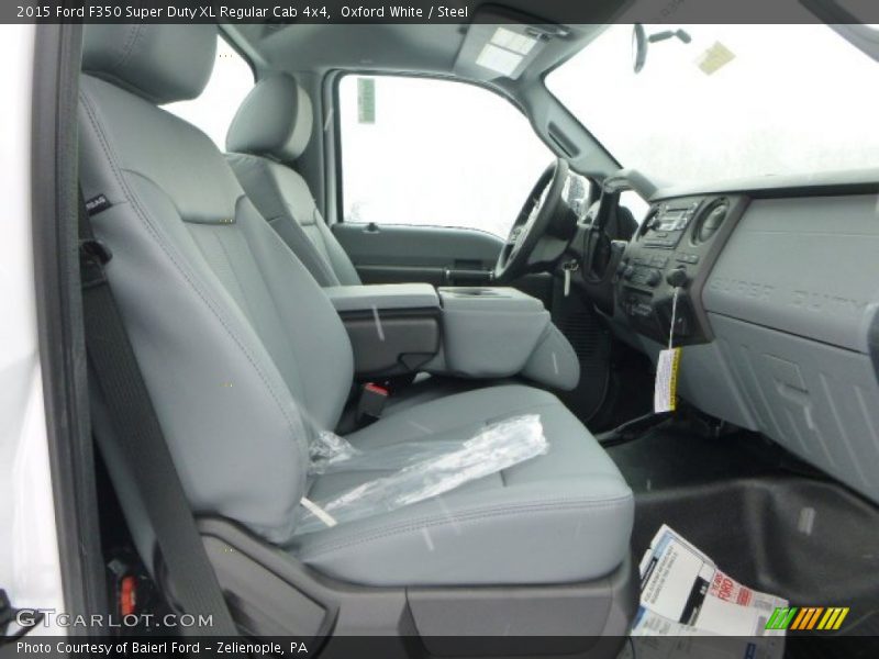 Oxford White / Steel 2015 Ford F350 Super Duty XL Regular Cab 4x4