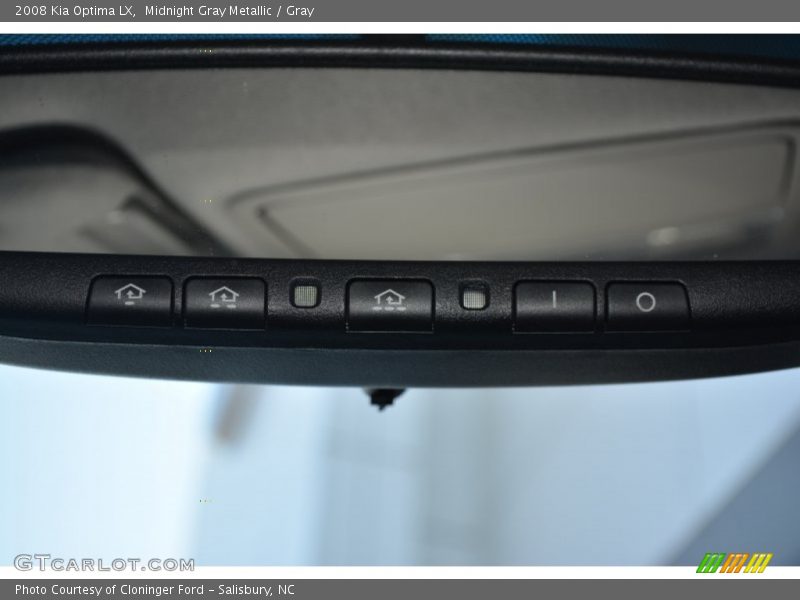 Midnight Gray Metallic / Gray 2008 Kia Optima LX