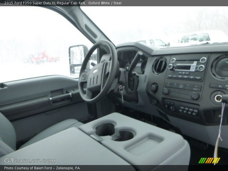 Oxford White / Steel 2015 Ford F350 Super Duty XL Regular Cab 4x4