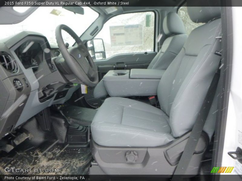 Oxford White / Steel 2015 Ford F350 Super Duty XL Regular Cab 4x4
