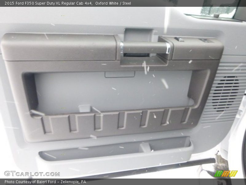 Oxford White / Steel 2015 Ford F350 Super Duty XL Regular Cab 4x4