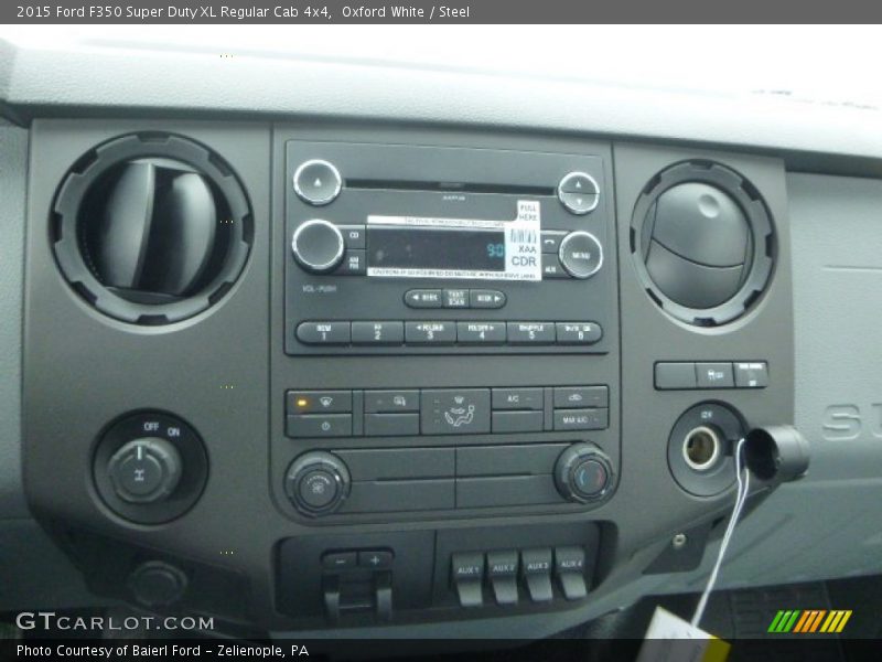 Oxford White / Steel 2015 Ford F350 Super Duty XL Regular Cab 4x4