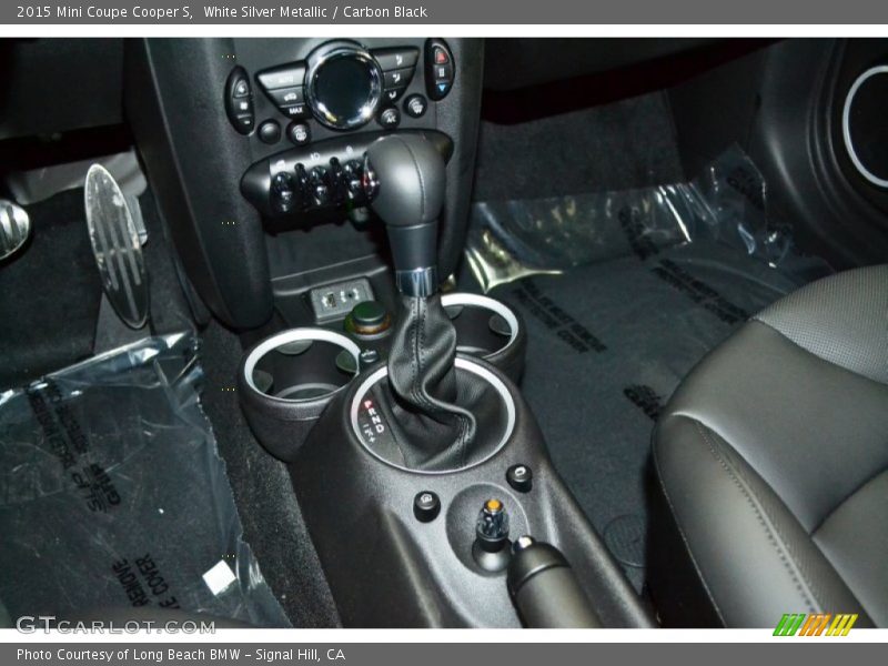 White Silver Metallic / Carbon Black 2015 Mini Coupe Cooper S