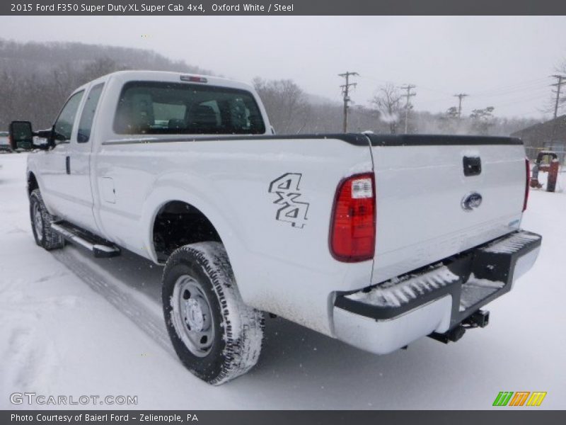 Oxford White / Steel 2015 Ford F350 Super Duty XL Super Cab 4x4