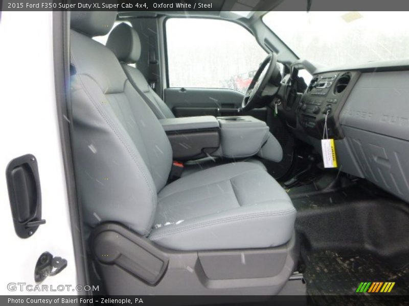 Oxford White / Steel 2015 Ford F350 Super Duty XL Super Cab 4x4