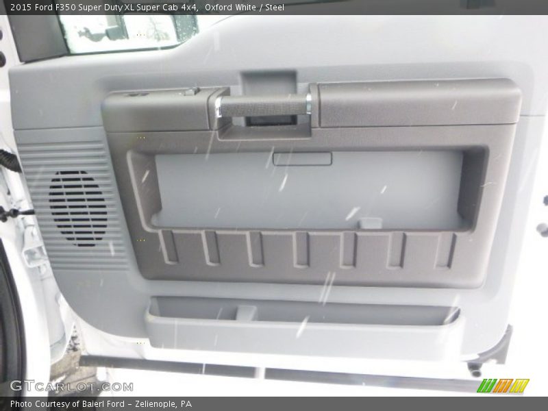 Oxford White / Steel 2015 Ford F350 Super Duty XL Super Cab 4x4