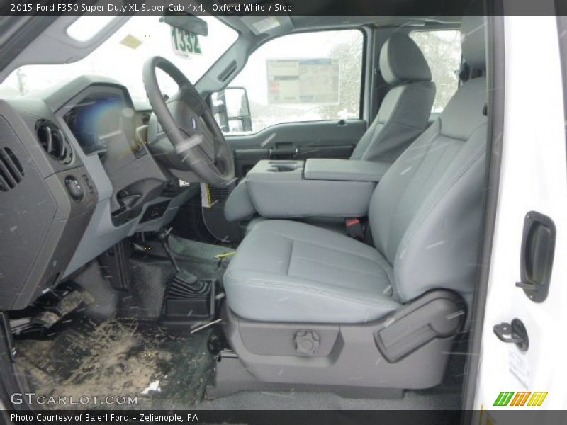 Oxford White / Steel 2015 Ford F350 Super Duty XL Super Cab 4x4