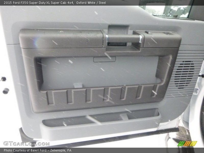 Oxford White / Steel 2015 Ford F350 Super Duty XL Super Cab 4x4