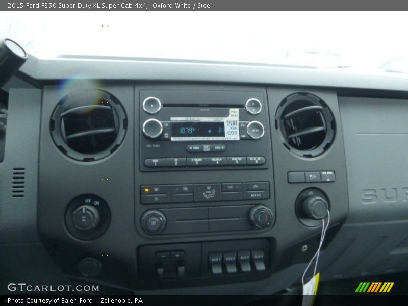 Oxford White / Steel 2015 Ford F350 Super Duty XL Super Cab 4x4