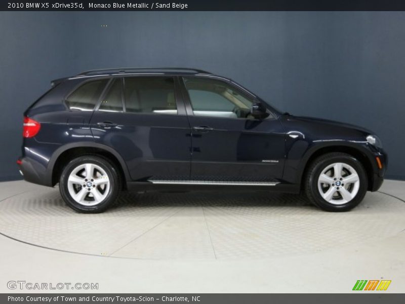 Monaco Blue Metallic / Sand Beige 2010 BMW X5 xDrive35d