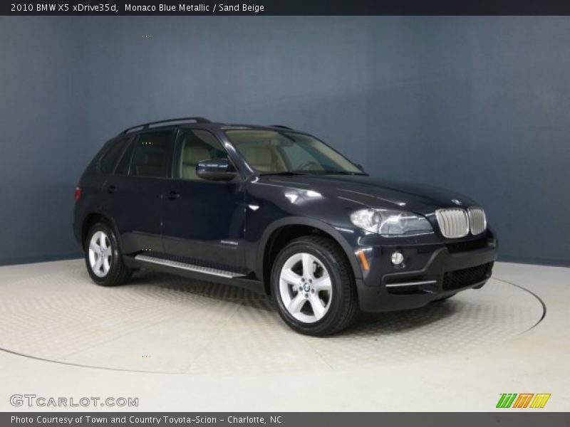 Monaco Blue Metallic / Sand Beige 2010 BMW X5 xDrive35d