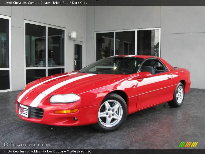 Bright Red / Dark Grey 1998 Chevrolet Camaro Coupe