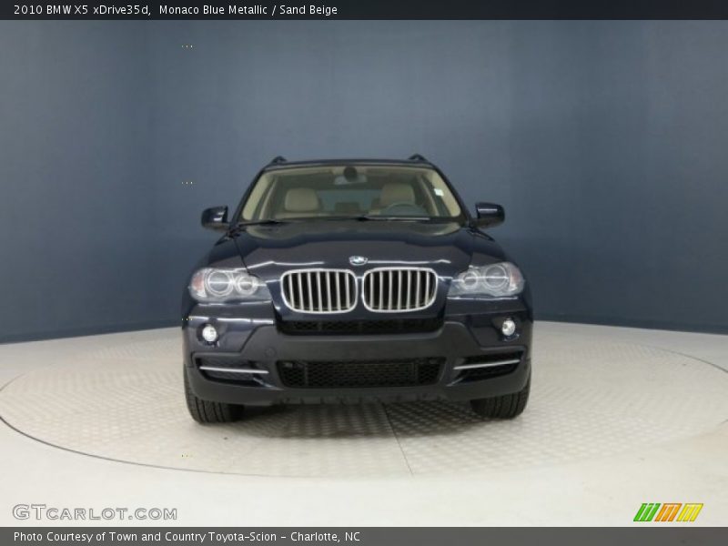 Monaco Blue Metallic / Sand Beige 2010 BMW X5 xDrive35d