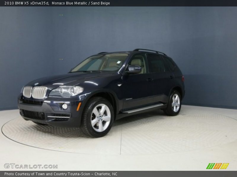 Monaco Blue Metallic / Sand Beige 2010 BMW X5 xDrive35d