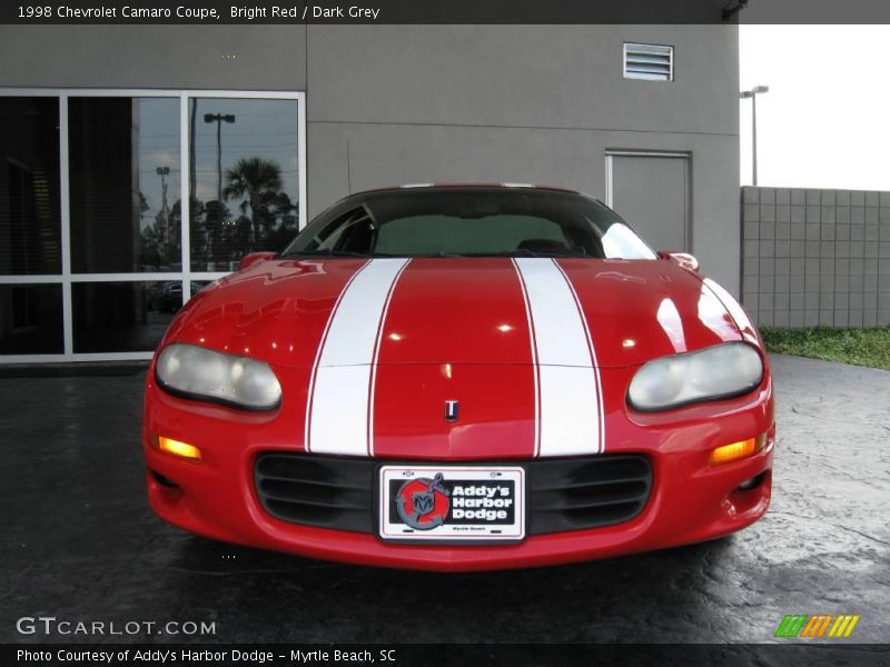 Bright Red / Dark Grey 1998 Chevrolet Camaro Coupe