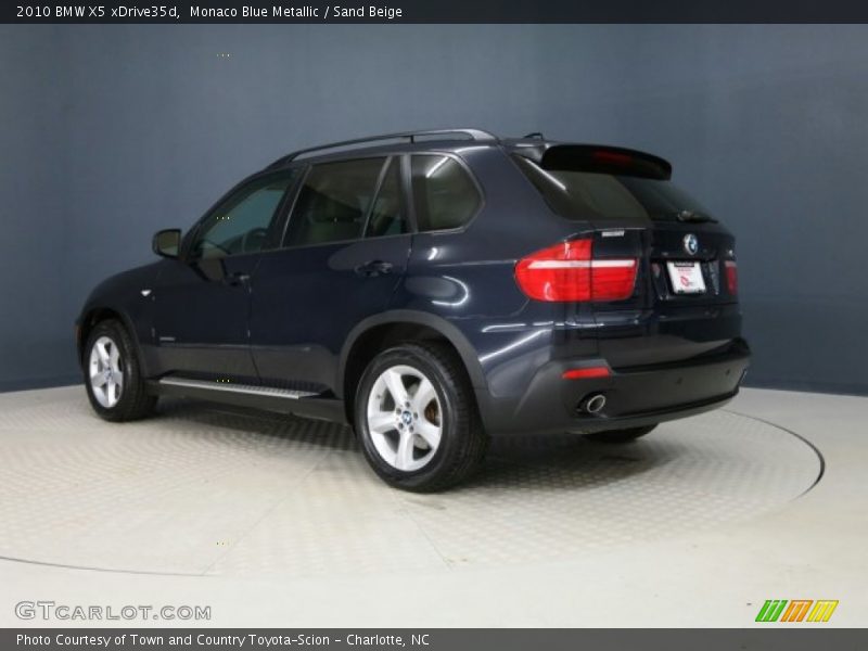 Monaco Blue Metallic / Sand Beige 2010 BMW X5 xDrive35d
