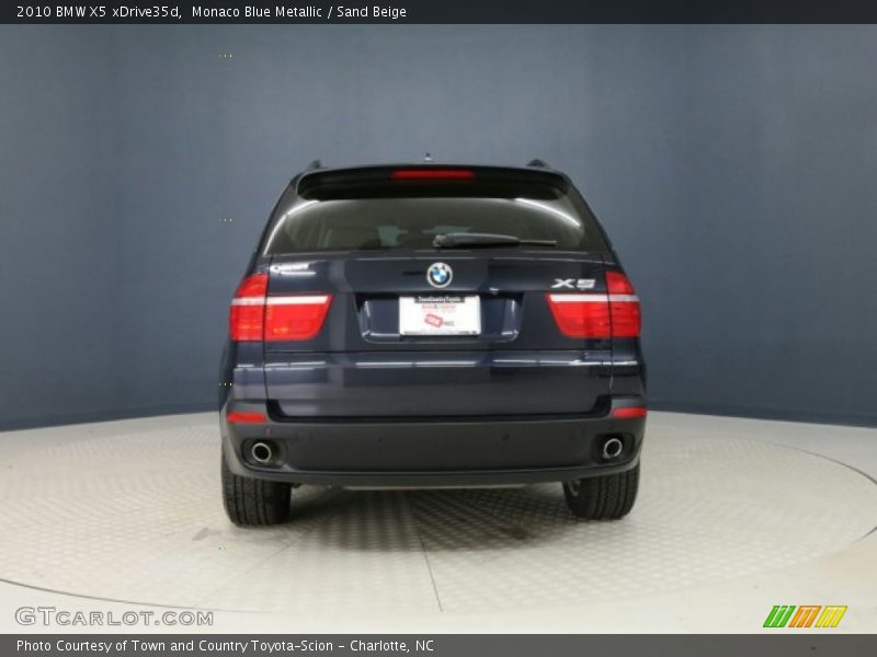 Monaco Blue Metallic / Sand Beige 2010 BMW X5 xDrive35d