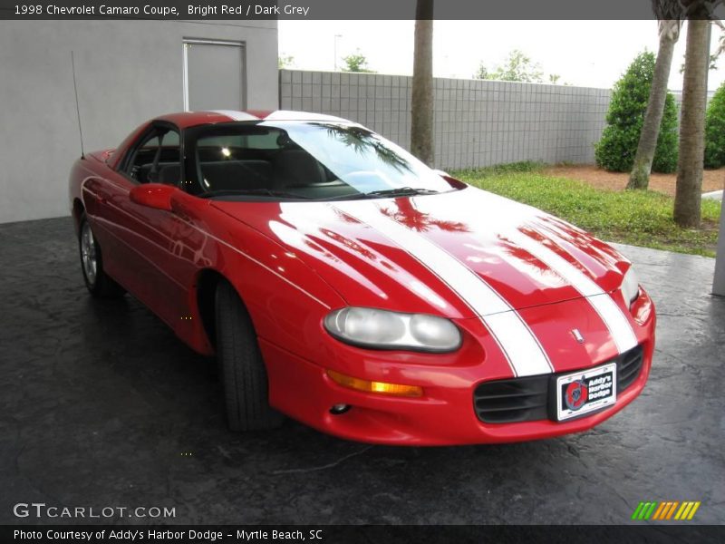 Bright Red / Dark Grey 1998 Chevrolet Camaro Coupe