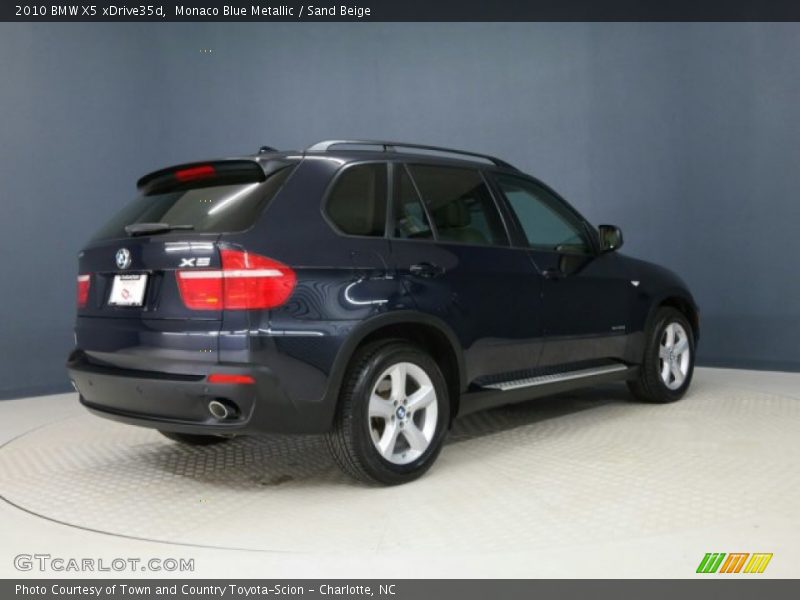 Monaco Blue Metallic / Sand Beige 2010 BMW X5 xDrive35d