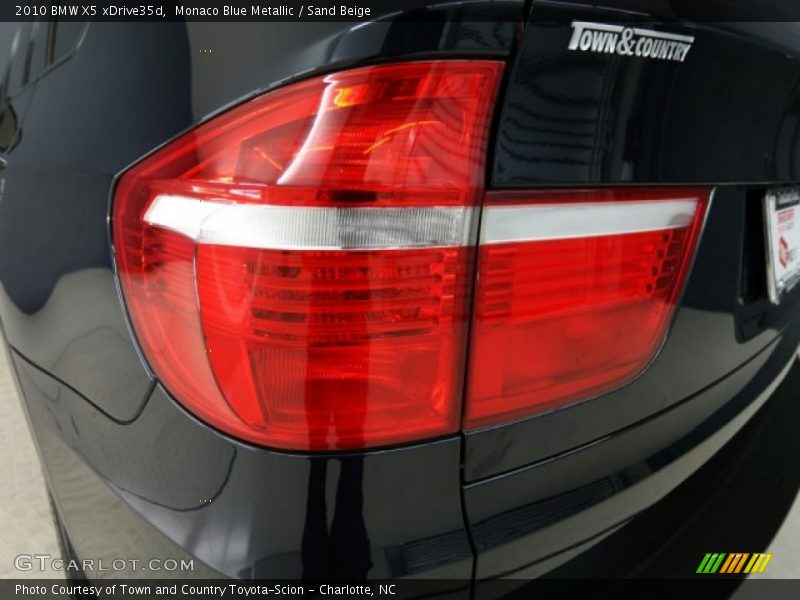 Monaco Blue Metallic / Sand Beige 2010 BMW X5 xDrive35d