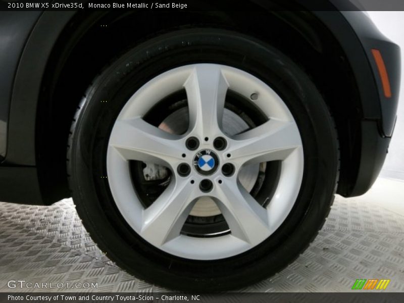 Monaco Blue Metallic / Sand Beige 2010 BMW X5 xDrive35d
