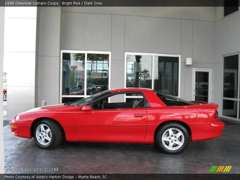 Bright Red / Dark Grey 1998 Chevrolet Camaro Coupe