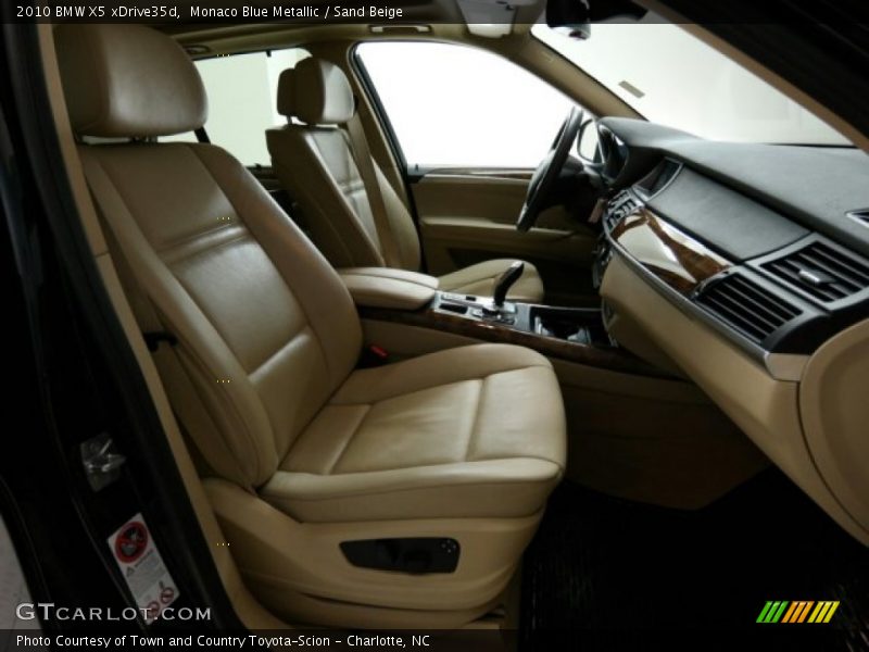 Monaco Blue Metallic / Sand Beige 2010 BMW X5 xDrive35d