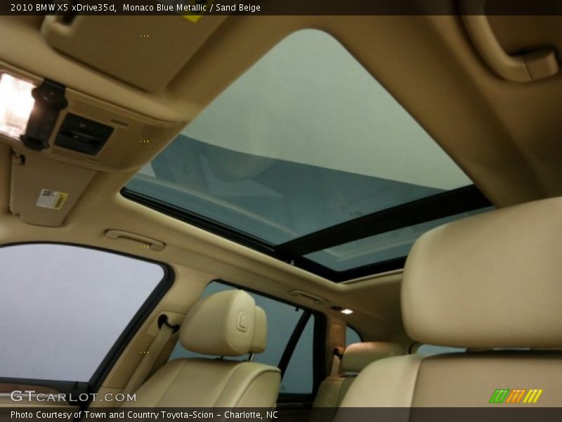 Monaco Blue Metallic / Sand Beige 2010 BMW X5 xDrive35d