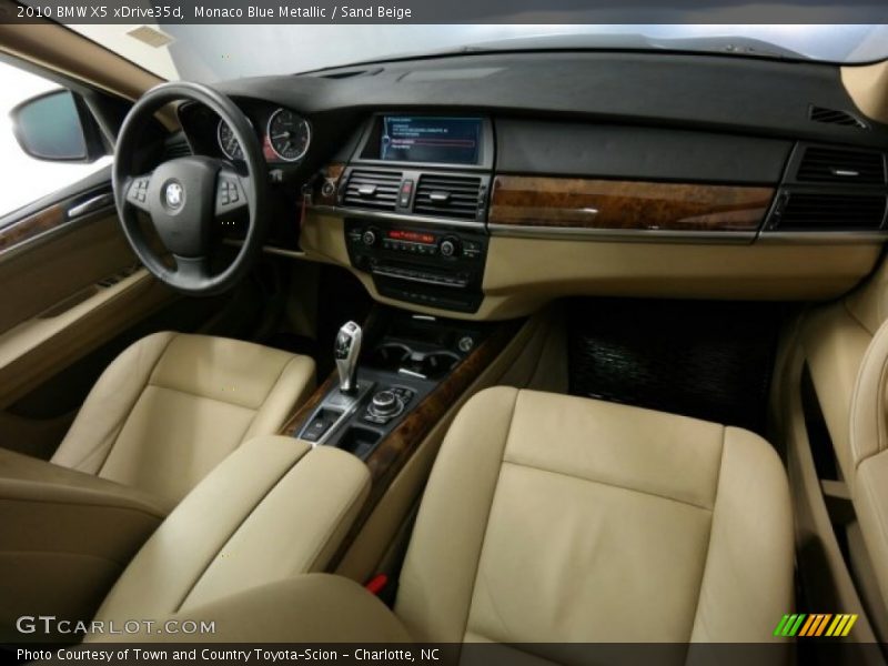Monaco Blue Metallic / Sand Beige 2010 BMW X5 xDrive35d